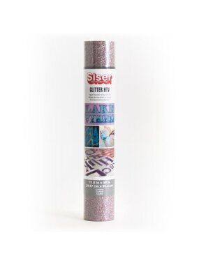 Siser Glitter HTV 11.8" X 36" Heat Transfer Vinyl Roll - Confetti